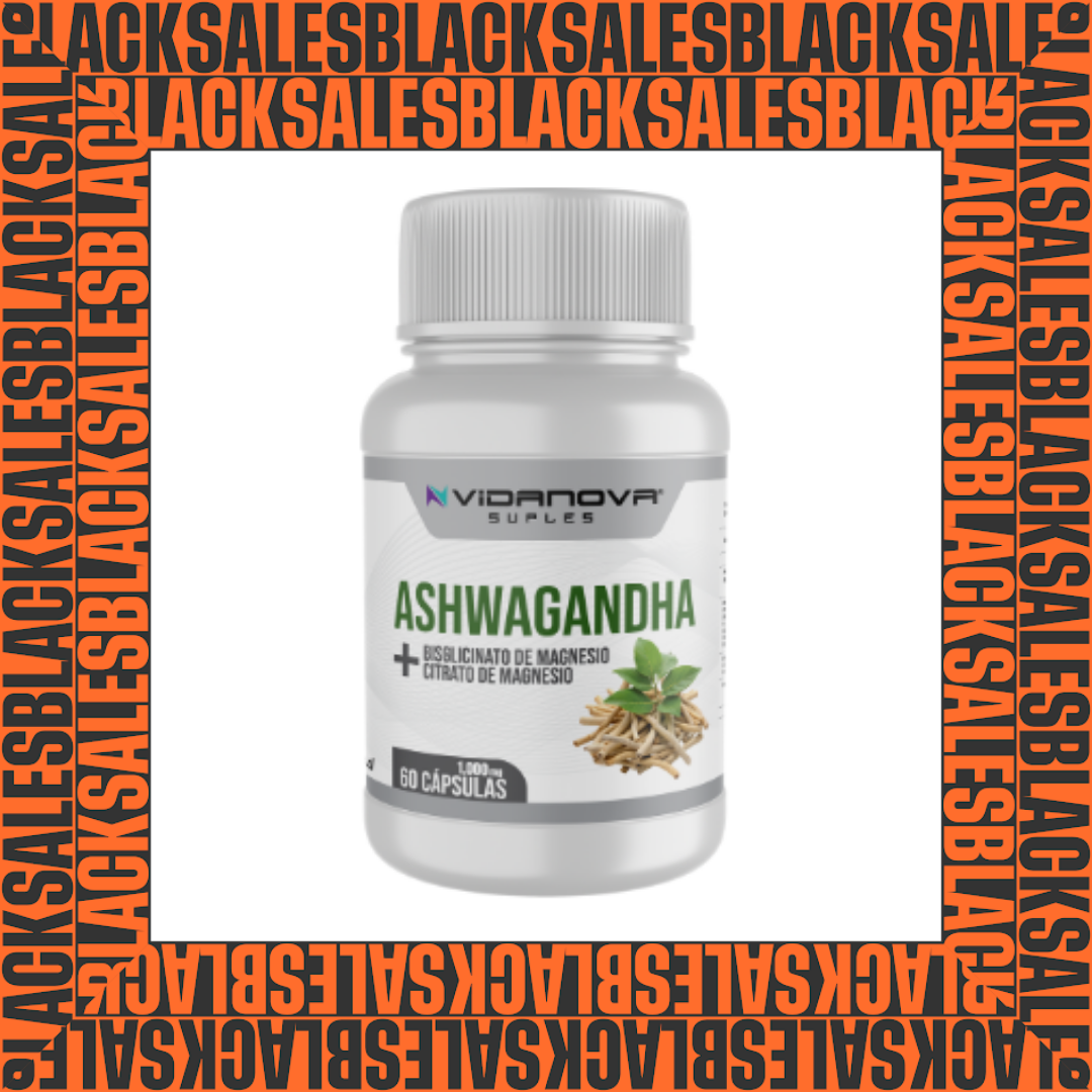 Ashwagandha con magnesio, envase original