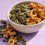 Semillas y nueces, fuentes de zinc y magnesio